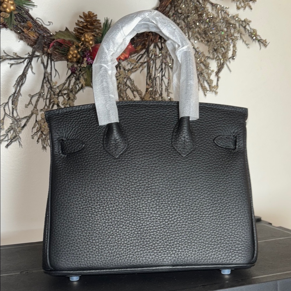 25 Genuine leather wirkin black - Picture 4 of 8